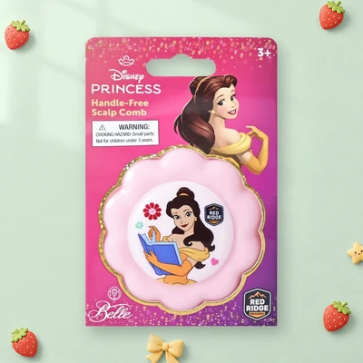 Gambar Disney Princess Sisir Scalp Anak Belle - Pink