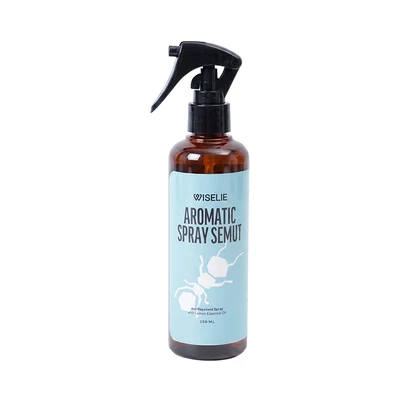 Gambar Wiselie Lemon Essential Oil Spray Aromatik Pengusir Semut 250 ml - Biru