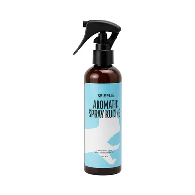 Gambar Wiselie Coffe Essential Oil Spray Aromatik Pengusir Kucing 250 ml - Biru