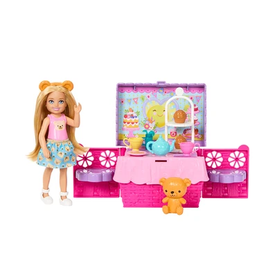 Gambar Barbie Set Boneka Chelsea Tea Party Picnic Jjb40 - Mix