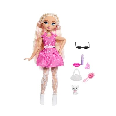 Gambar Barbie Set Boneka Dream Besties Malibu Blonde Hair Jkp50 - Pink