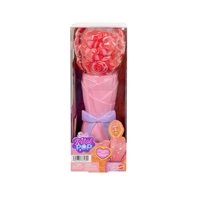 Gambar Barbie Set Boneka Petal Pop Doll & Bunny Jmf59 - Pink/merah