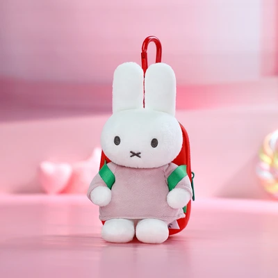 Gambar Miffy Vipo Tas Belanja Lipat 2 in 1 Backpack - Pink/Merah