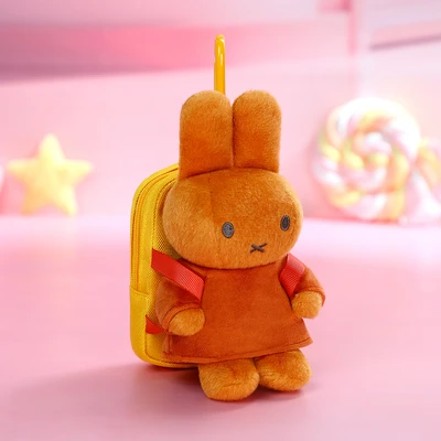 Gambar Miffy Vipo Tas Belanja Lipat 2 in 1 Melanie Backpack - Cokelat/Kuning