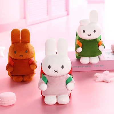 Gambar Miffy Vipo Tas Belanja Lipat 2 in 1 Melanie Backpack - Cokelat/Kuning