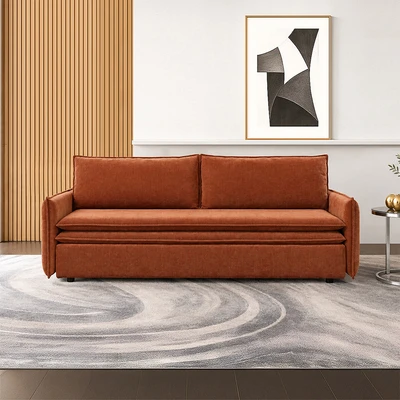Gambar Nordia Sunset Sofa Bed Fabric - Oranye