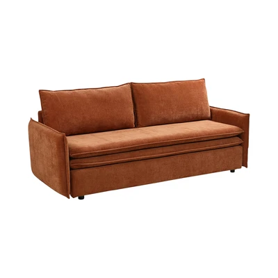 Gambar Nordia Sunset Sofa Bed Fabric - Oranye