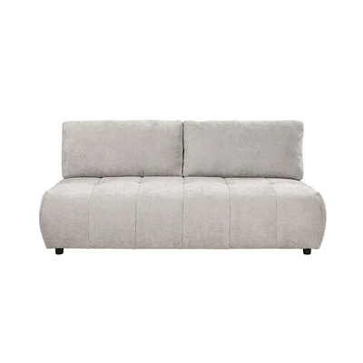 Gambar Nordia Skylar Sofa Bed Fabric - Abu-Abu Muda