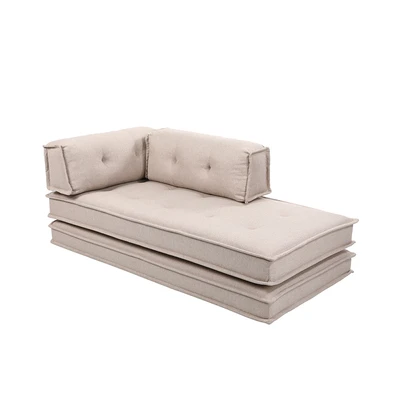 Gambar Nordia Sunday Sofa Bed Fabric - Krem Beige