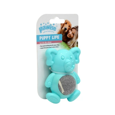 Gambar Pawise Mainan Anjing Puppy Life Elephant Tennis Ball Random