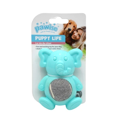 Gambar Pawise Mainan Anjing Puppy Life Elephant Tennis Ball Random