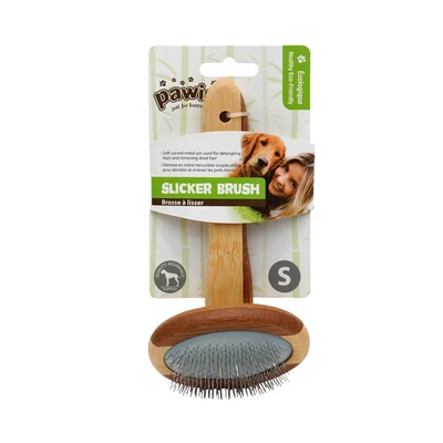 Gambar Pawise Sisir Slicker Anjing Ukuran S - Cokelat