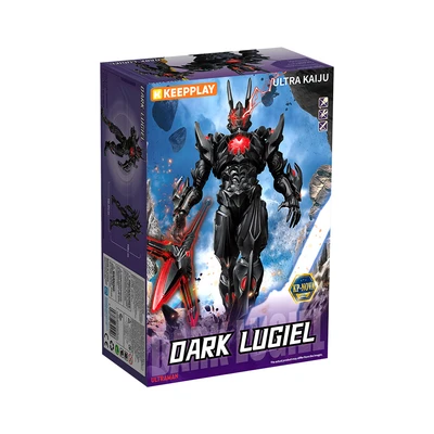 Gambar Keepplay Ultra Kaiju Action Figure Dark Lugiel Model Kit - Hitam