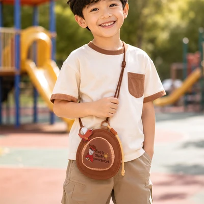 Gambar Disney Toy Story Tas Selempang Woody Lets Ride Cowboy - Cokelat
