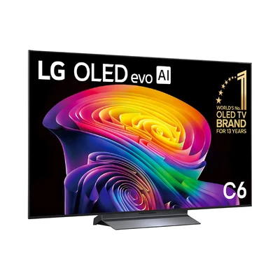 Gambar LG 83 Inch OLED 4K Smart TV OLED83C6PSA - Hitam