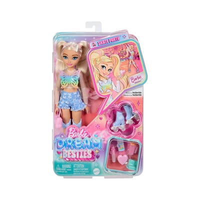 Gambar Barbie Set Dream Besties Boneka Malibu Skate Party Jfx96 - Mix