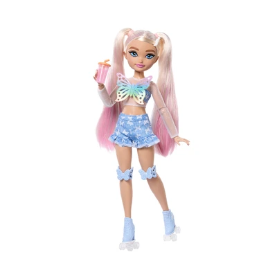 Gambar Barbie Set Dream Besties Boneka Malibu Skate Party Jfx96 - Mix