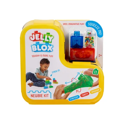 Gambar Jelly Blox Soft Blocks Newbie Kit Set 11 Pcs - Mix