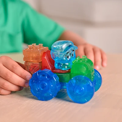 Gambar Jelly Blox Soft Blocks Tractor Vehicle Set 12 Pcs - Mix