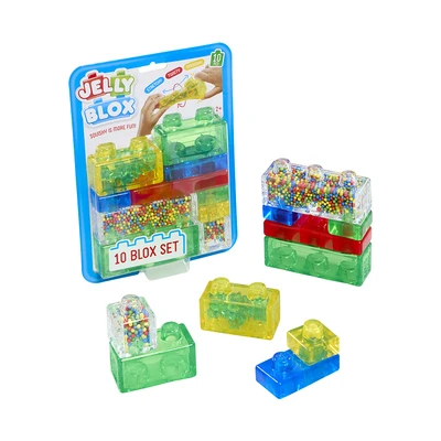 Gambar Jelly Blox Soft Blocks Set 10 Pcs - Mix