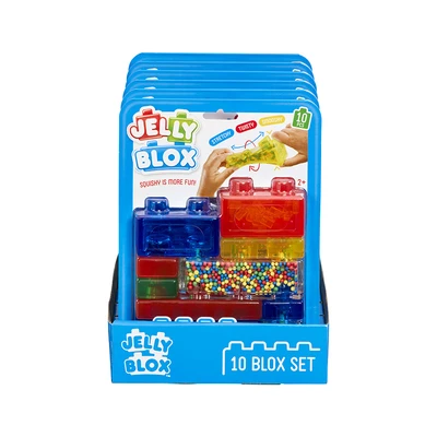 Gambar Jelly Blox Soft Blocks Set 10 Pcs - Mix