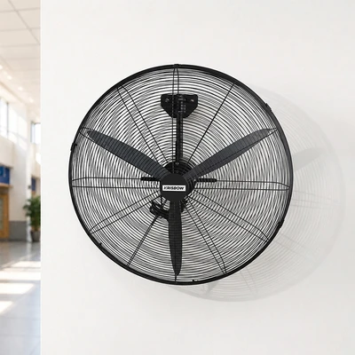 Gambar Krisbow Kipas Angin Dinding Industrial 34 Inch 350 Watt DF850-TW - Hitam