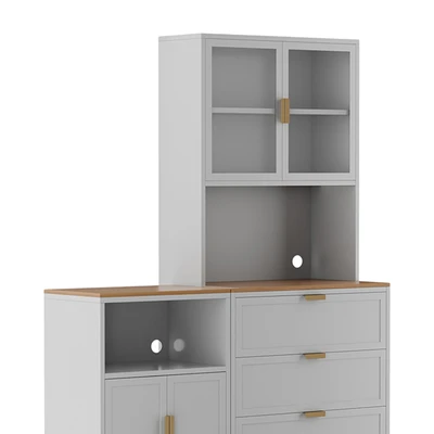 Gambar Informa Penny Set Kabinet Dapur Metal - Abu-Abu