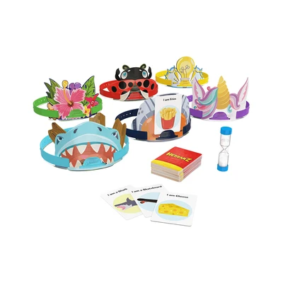 Gambar Spin Master Set Board Game Headbanz Core What Am I 3rd Edition - Mix