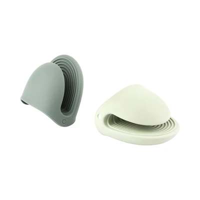 Gambar Cooking Color Poppy Sarung Tangan Oven Silikon Set 2 pcs - Hijau