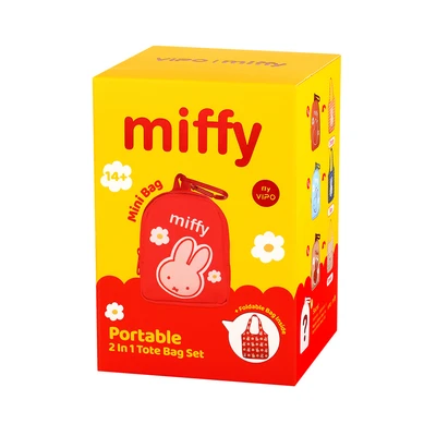 Gambar Miffy Tas Belanja Lipat 2 in 1 Miffy Random