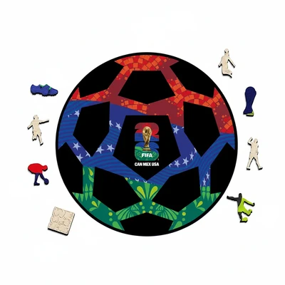Gambar Kiddy Fun FIFA World Cup Puzzle Ball Travel Size - Mix
