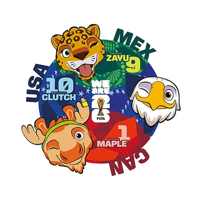 Gambar Kiddy Fun FIFA World Cup 2026 Puzzle Mini Random