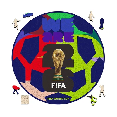 Gambar Kiddy Fun FIFA World Cup 2026 Puzzle Ball Starter Lite - Mix