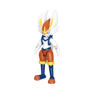 Gambar Keepplay Go Battle Pokemon Minifigure Cinderace Vol 1 Model Kit - Mix