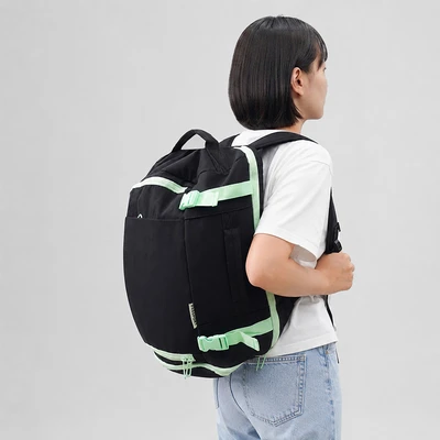 Gambar Passport Zane Tas Ransel Duffle - Hitam