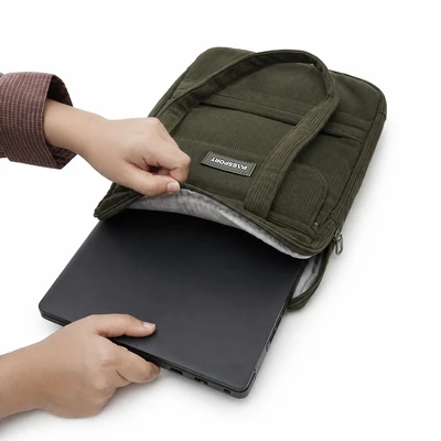 Gambar Passport Avery Tas Laptop - Hijau