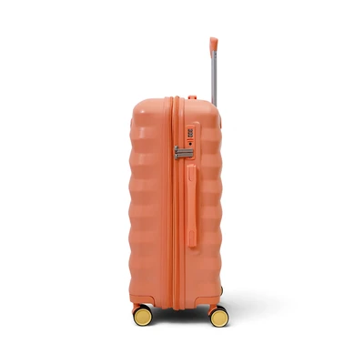 Gambar Passport Bubble Koper PC & ABS TSA Lock Expandable 24 Inch - Peach Fizz