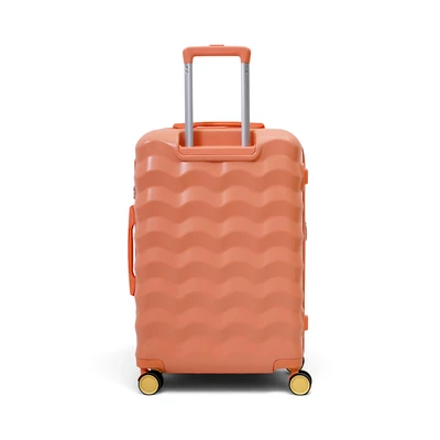 Gambar Passport Bubble Koper PC & ABS TSA Lock Expandable 24 Inch - Peach Fizz