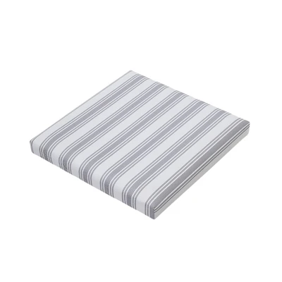 Gambar Stora Bangku Ottoman Lipat Fabric Line - Abu-Abu