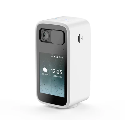 Gambar Krisbow Sync Smart IP Camera WiFi Indoor 4MP Screen Auto Tracking BD4 - Putih