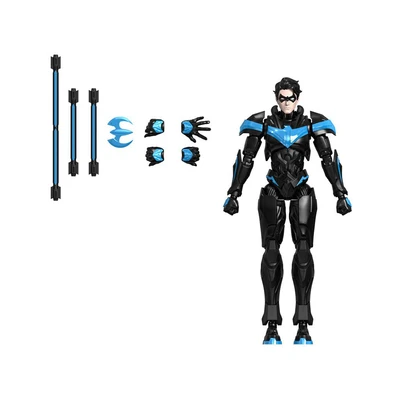 Gambar Blokees DC Champion Class Action Figure Nightwing Model Kit - Hitam