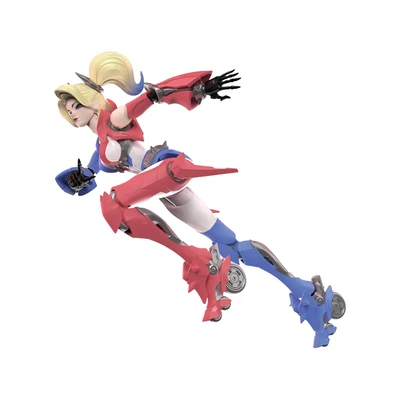 Gambar Blokees DC Champion Class Action Figure Harley Quinn Model Kit - Mix