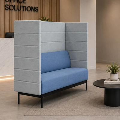 Gambar Informa Hero Sofa Lounge Partition - Abu-Abu/Biru