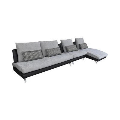 Gambar Informa Legend Sofa L Sectional Fabric - Cokelat