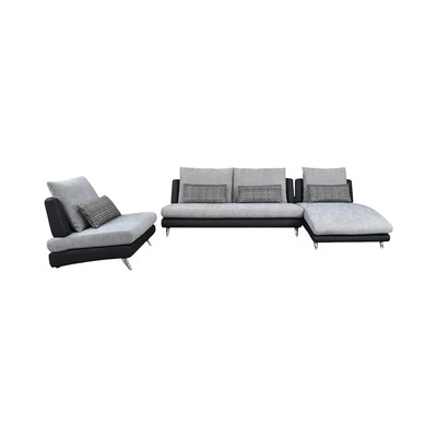 Gambar Informa Legend Sofa L Sectional Fabric - Cokelat