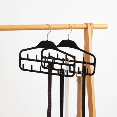Gambar Selma Yogi Hanger Belt 11 Hooks - Hitam