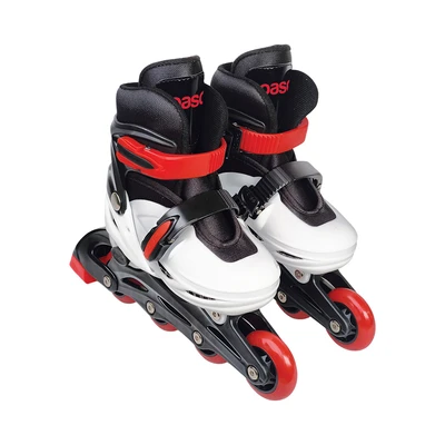 Gambar Paso Sepatu Roda Inline Skate Ukuran 31-34 - Hitam/Putih
