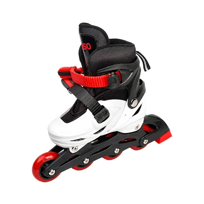 Gambar Paso Sepatu Roda Inline Skate Ukuran 31-34 - Hitam/Putih
