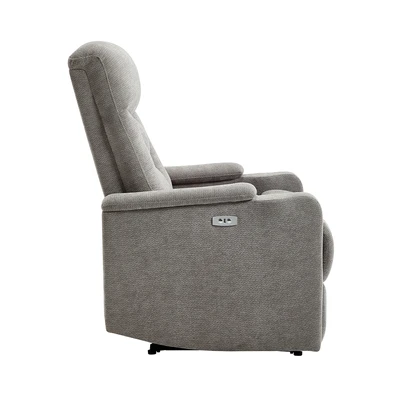 Gambar Informa Charlie Sofa Recliner Fabric 1 Seater - Abu-Abu