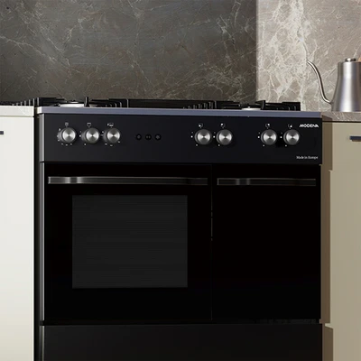 Gambar Modena Kompor Freestanding 90 cm FC 0534 RABK - Hitam